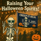 Creep It Real Happy Halloween Flag 3x5 Wall Decor Funn wall Banner (Copy)