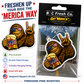 Get ’Merica Bigfoot Car Air Freshener – Freedom Pine Scent | BC Fresh Co.