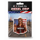 Diesel Drip Funny Mullet Car Air Freshener | BC Fresh Co.