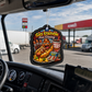 Gas Station Fine Dining Funny Car Air Freshener – Road Trip Snack Gag Gift | BC Fresh Co.