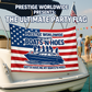 Boats N' Hoes Funny American Flag 3x5 Wall Decor Banner