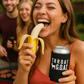 Throat GOAT Funny Beer Can Cooler Holder Sleeve