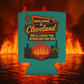 Welcome To Cleveland We'll Leave The River On For Your Beer Can Cooler Holder Sleeve
