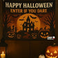 Enter If You Dare Halloween Flag | Haunted House 3x5