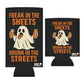 Freak In The Sheets Drunk In The Streets Halloween Ghost Beer Sleeve Coolie