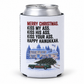 Merry Christmas Kiss My Ass Can Cooler – Regular or Slim