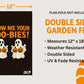 Show Me Your Boo-Bies Funny Halloween Garden Flag