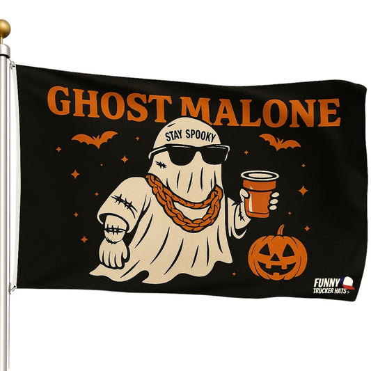 Ghost Malone Flag 3x5 Wall Decor Funn wall Banner