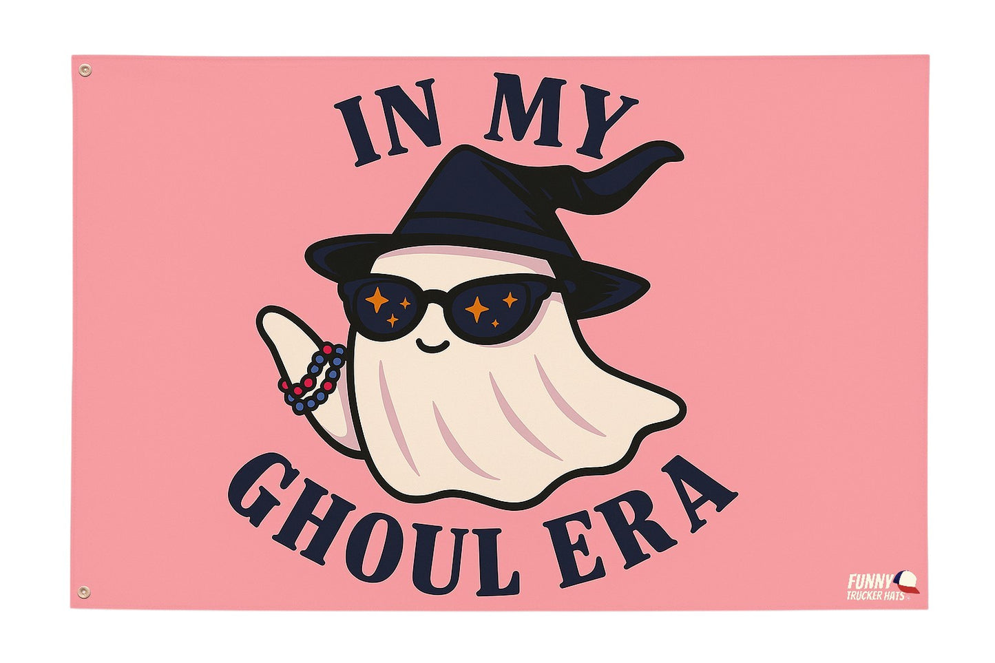 In My Ghoul Era Happy Halloween Flag 3x5 Wall Decor Funn wall Banner