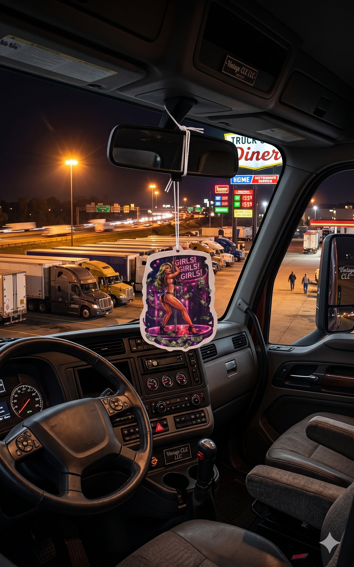 Strip Club Vanilla Funny Car Air Freshener – Vanilla Scent | BC Fresh Co.