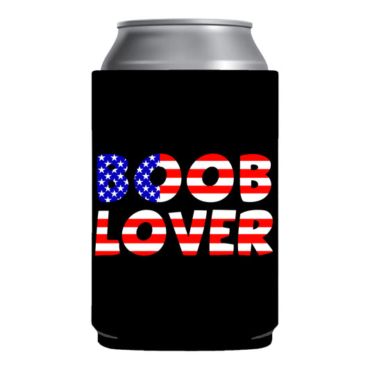 Boob Lover Beer Funny Beer Can Cooler Holder Sleeve