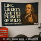 Life Liberty and the Pursuit Of MILFS Benjamin Franklin 3x5 Wall Decor Funny wall Banner