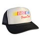 Raise Hell Praise Dale Trucker Hat Funny Trucker Hat Black/White Hat
