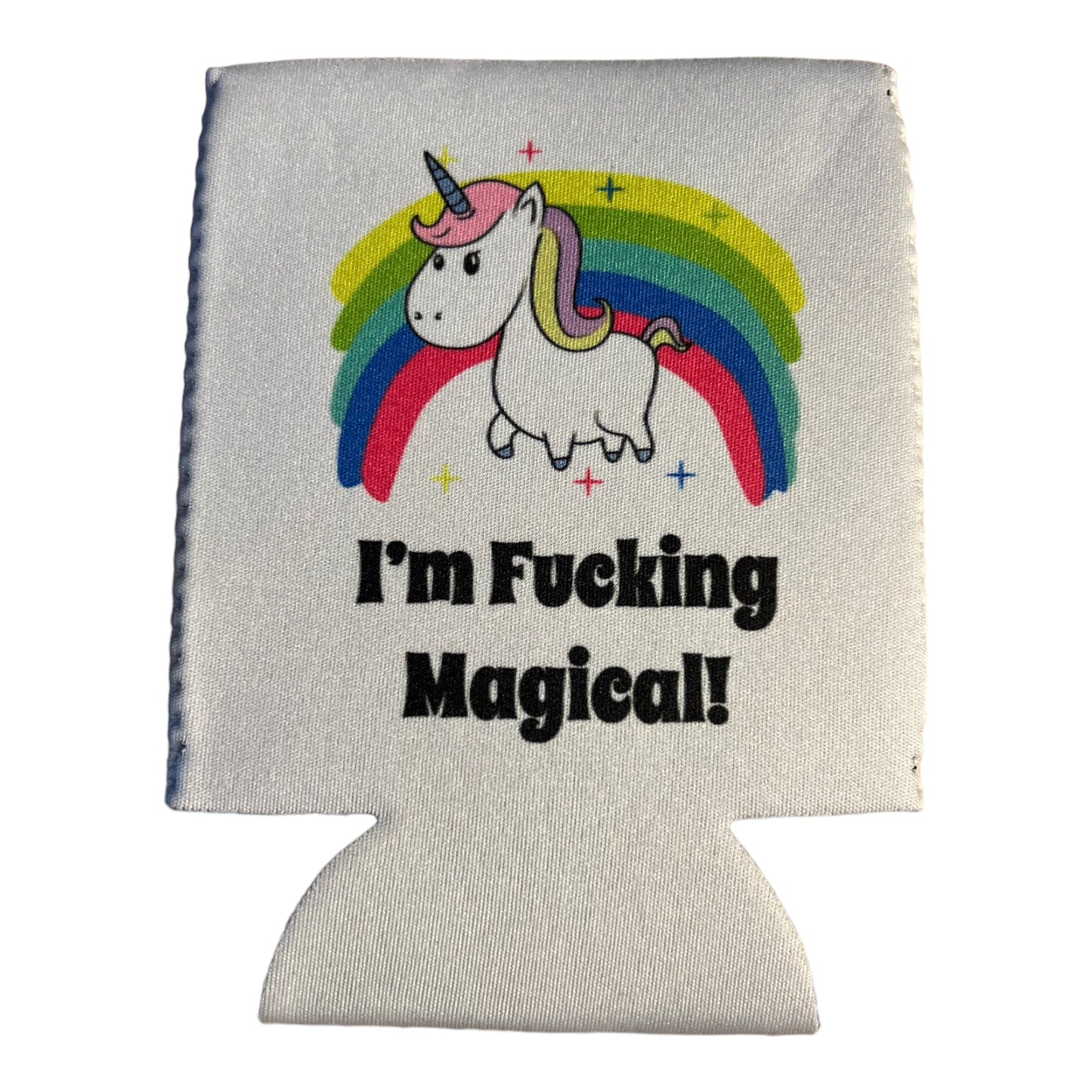 I'm Magical Funny Beer Can Cooler Holder Sleeve