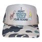 I Hunt White Tails Year Round Trucker Hat Funny Trucker Hat Camo