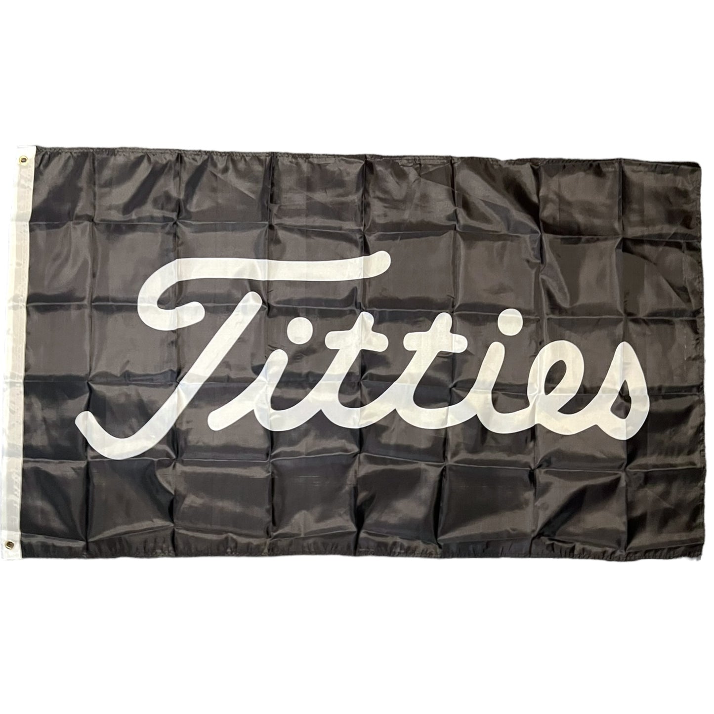 Titties Golf Flag 3x5 Wall Decor Banner