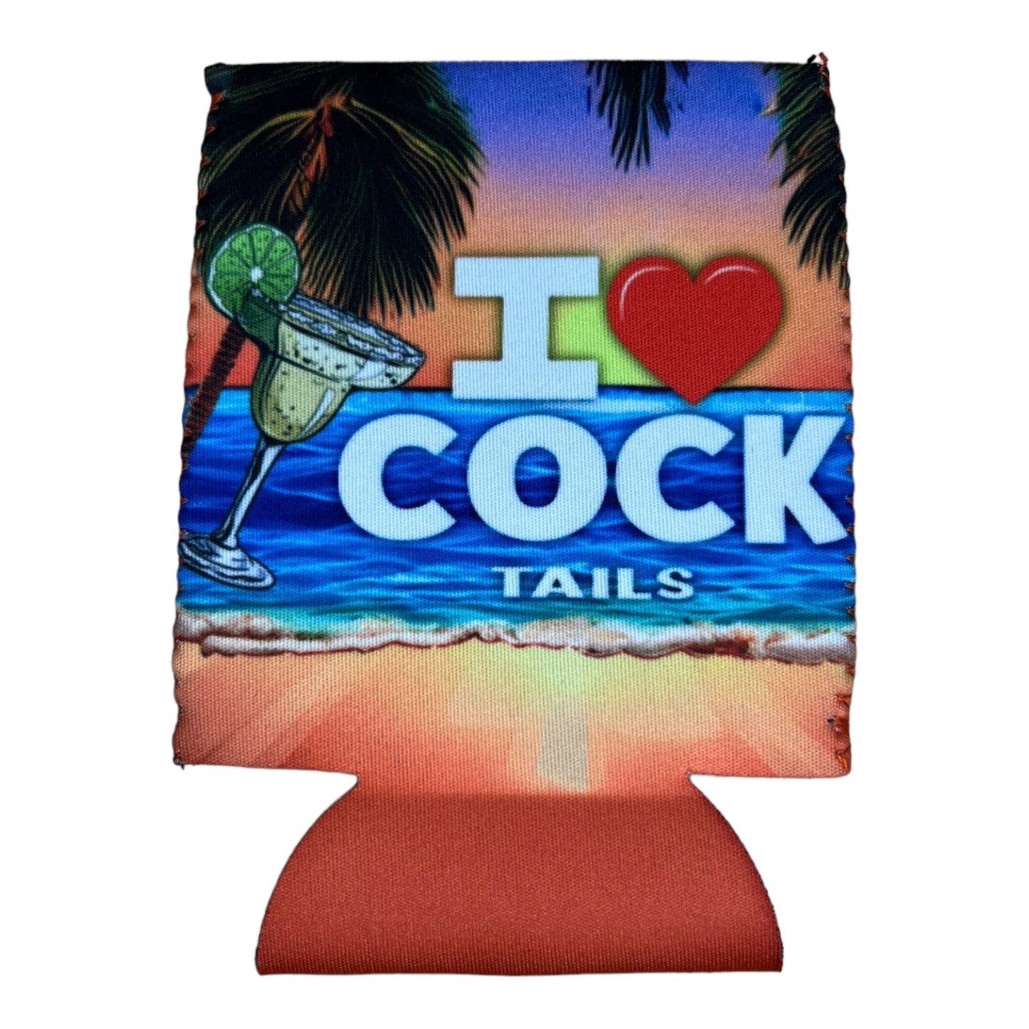 I Love Cocktails Funny Beer Can Cooler Holder Sleeve