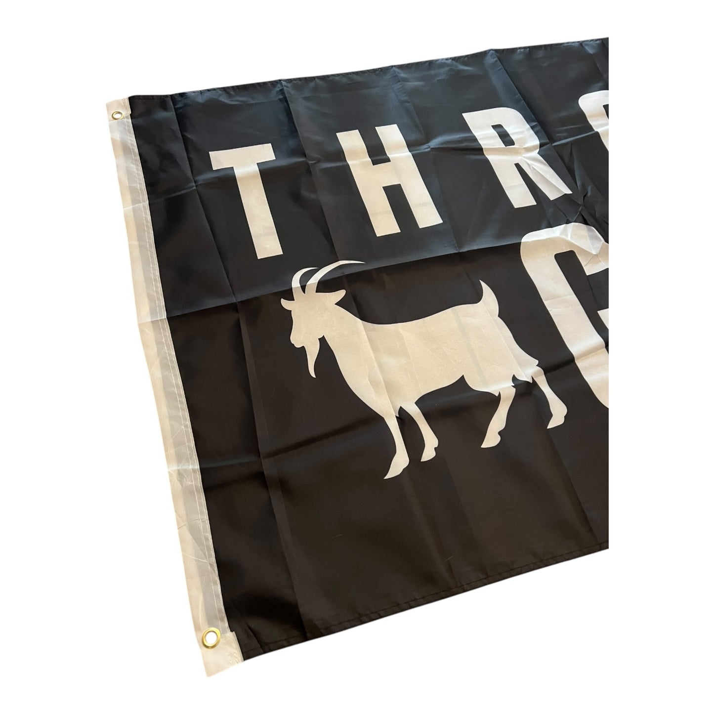 Throat GOAT Flag 3x5 Wall Decor Banner