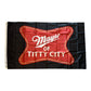Mayor Of Titty City Flag 3x5 Wall Decor Banner