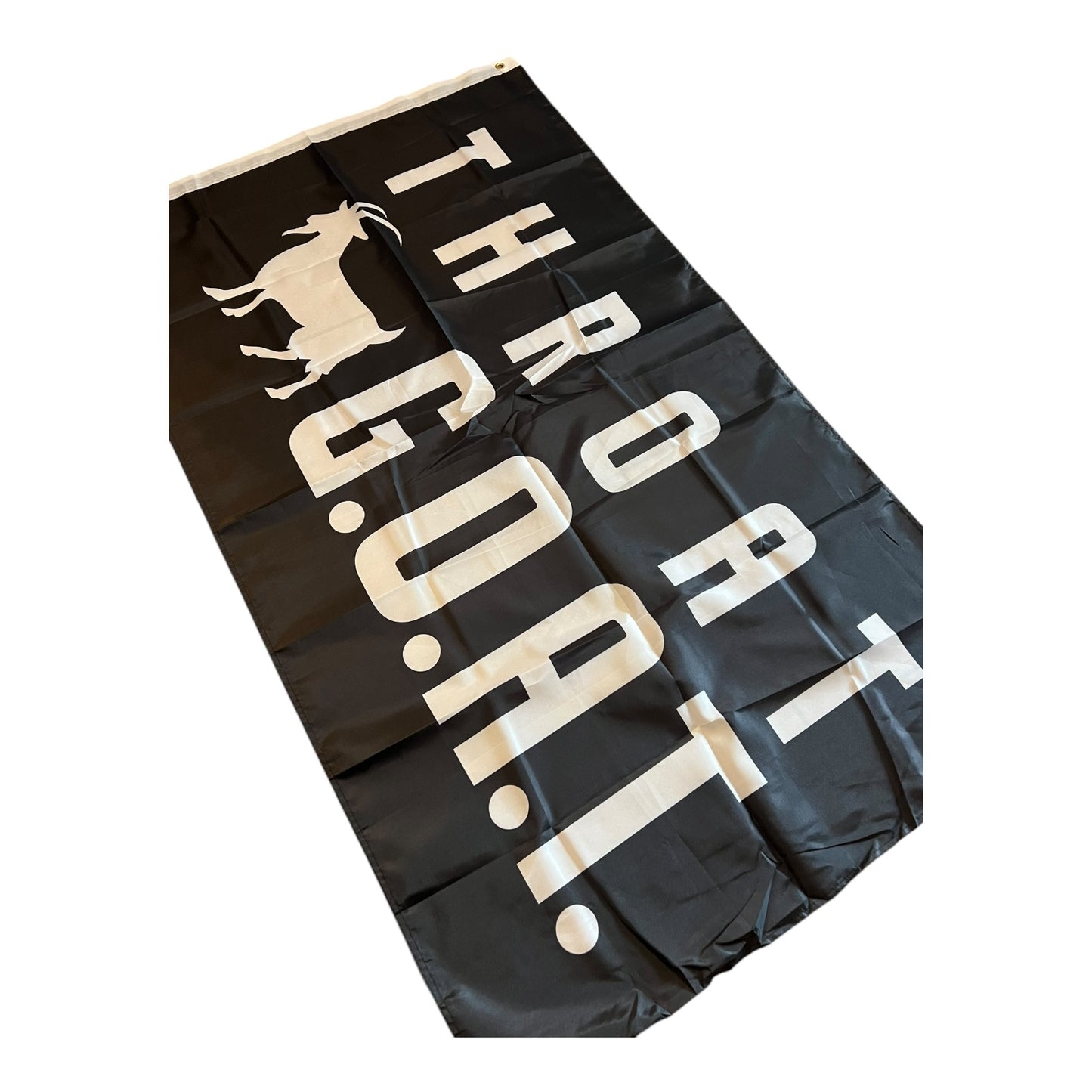 Throat GOAT Flag 3x5 Wall Decor Banner