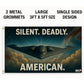 Silent Deadly American B-2 bomber Flag 3x5 Wall Decor Funn wall Banner