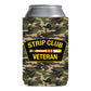 Strip Club Veteran Beer Can Cooler Holder Sleeve Camouflage/Camo