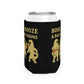 Boos Booze & Bad Decisions Halloween Ghost Beer Sleeve Coolie