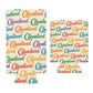 Cleveland Script All Over Print Beer Can Cooler Holder Sleeve