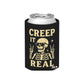 Creep It Real Skeleton Halloween Ghost Beer Sleeve Coolie