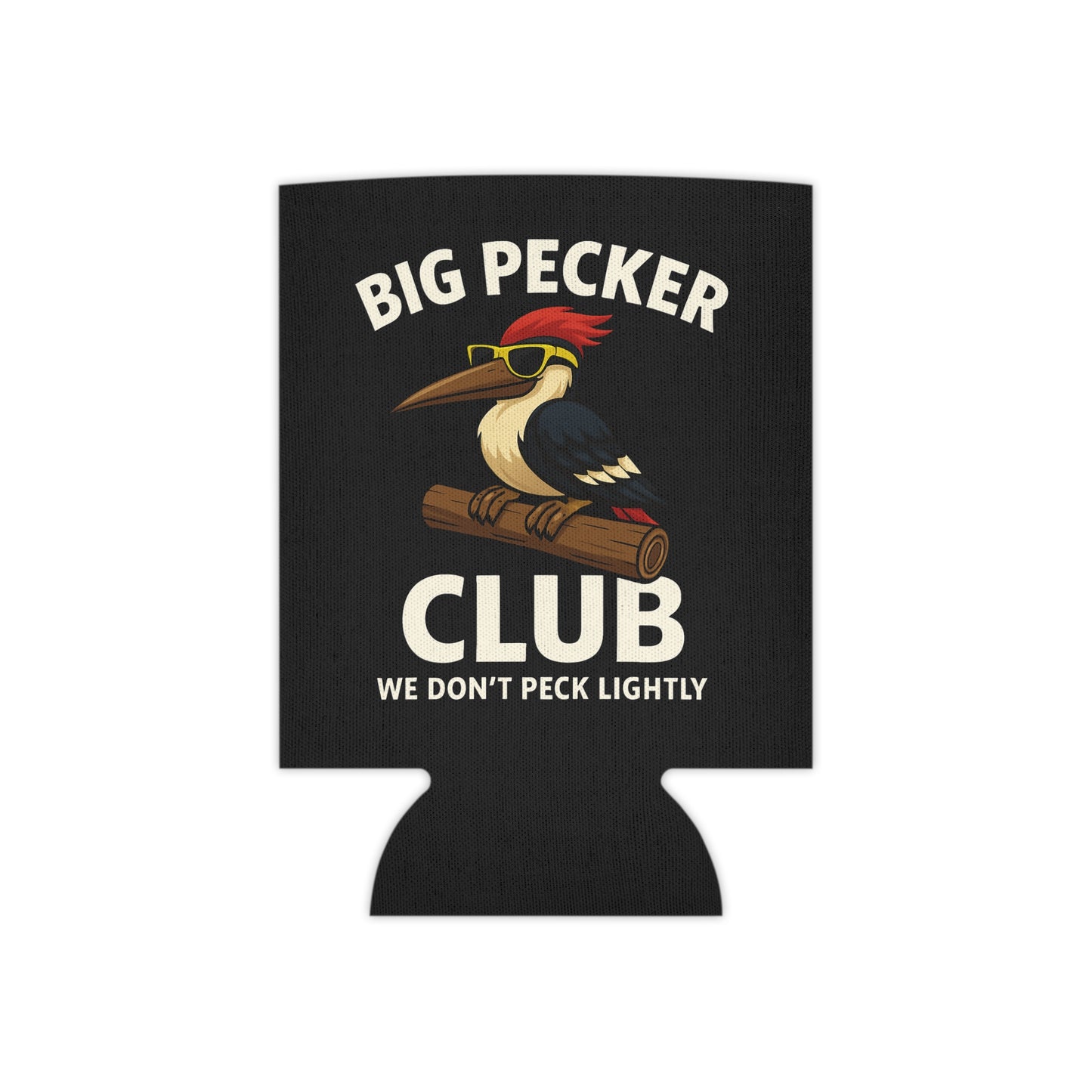 Big Pecker Club Funny Beer Can Cooler Holder Sleeve