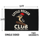 Little Pecker Club Flag 3x5 Wall Decor Funn wall Banner
