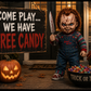 Come Play... We Have Free Candy Halloween Flag – Scary 3x5 Porch & Haunted House Decor