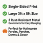 Ghost Americana Halloween Flag | Vintage 3x5 Ghost Flag | Patriotic Halloween Porch Decor