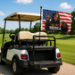 'Merica Bigfoot Golf Cart Flag | Double Sided 12x18 Patriotic Golf Cart Flag