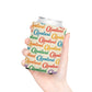 Cleveland Script All Over Print Beer Can Cooler Holder Sleeve