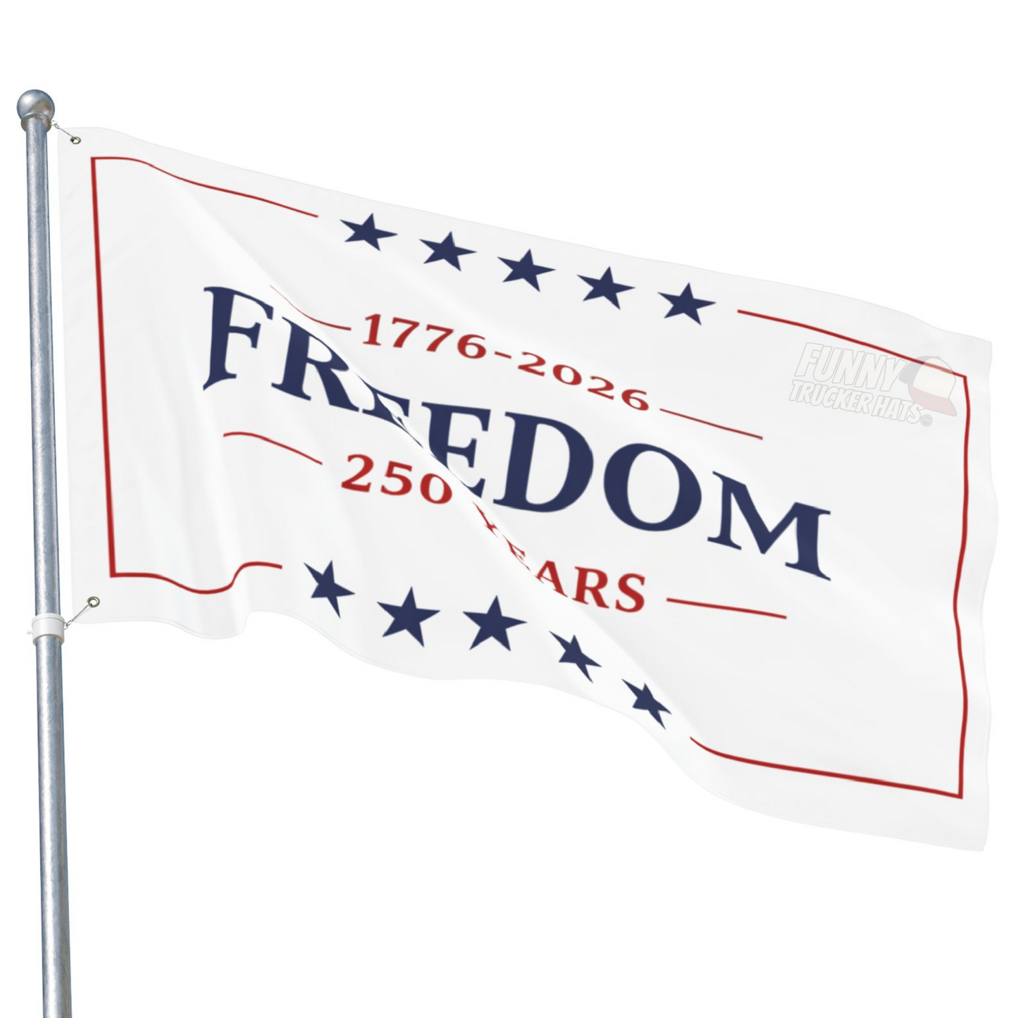 Freedom Flag 250 years American Flag 3x5 Wall Decor Banner