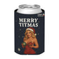 Merry Titmas Funny Christmas  Beer Can Cooler Holder Sleeve