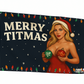 Merry Titmas Funny Christmas Flag 3x5 Wall Decor Funn wall Banner