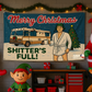 Merry Christmas Shitters Full Funny Flag 3x5 Wall Decor Funn wall Banner