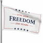 Freedom Flag 250 years American Flag 3x5 Wall Decor Banner