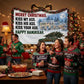 Merry Christmas Kiss My Ass Funny Christmas Flag – 3x5 Ft