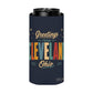 Greetings From Cleveland Ohio Can Cooler