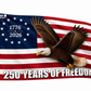 250 Years Of Freedom American Flag 3x5 Wall Decor Banner