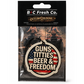 Guns Titties Beer & Freedom Car Air Freshener – Outlaw Cologne | Funny Patriotic Gift | BC Fresh Co.
