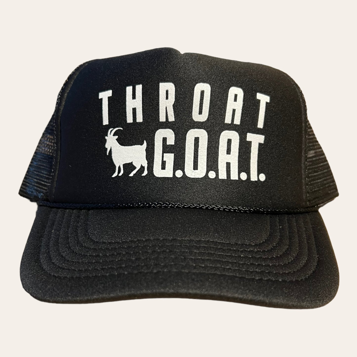 Throat GOAT Trucker Hat Funny Trucker Hat