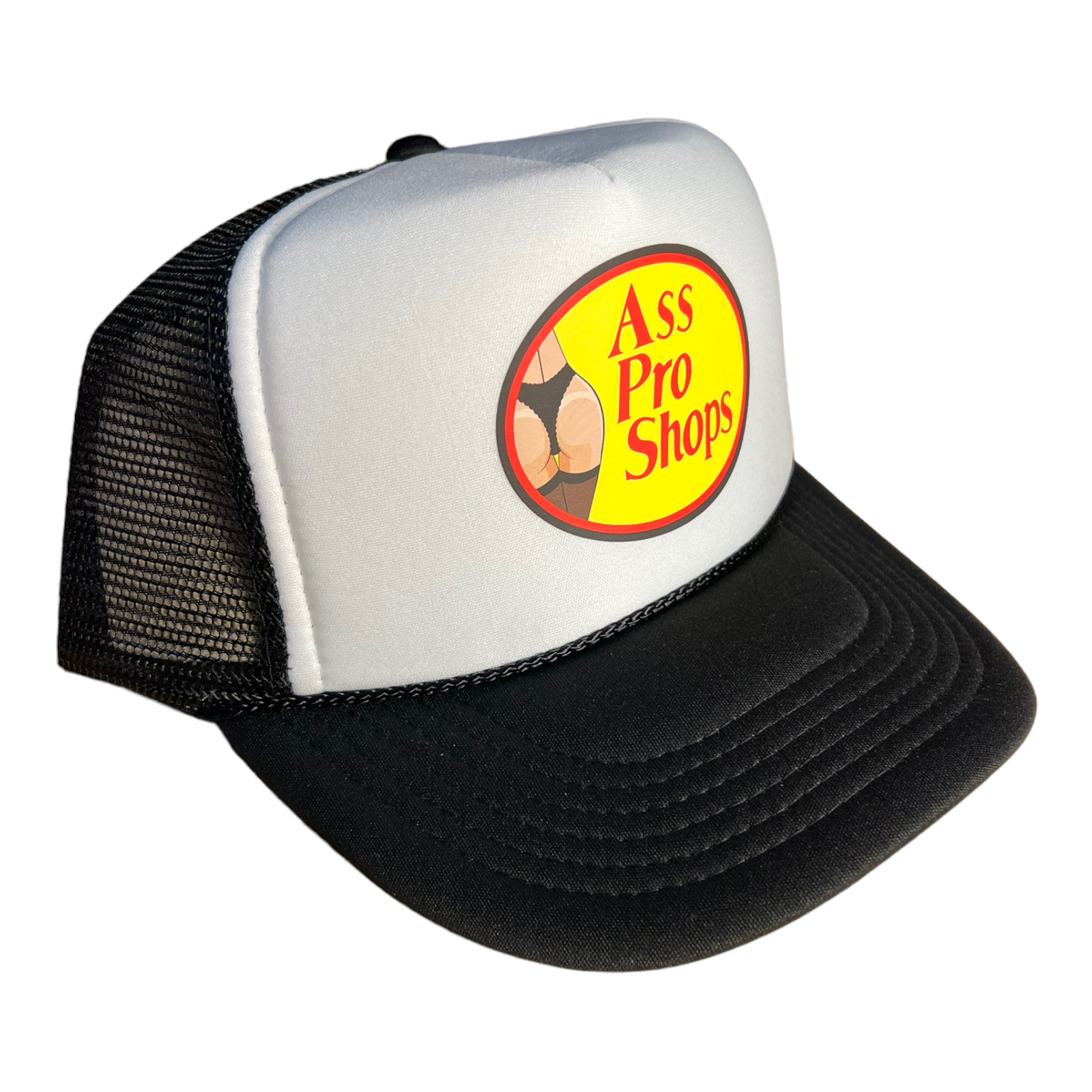 Ass Pro Shops Trucker Hat Funny Trucker Hat Black/White – FunnyTruckerHats