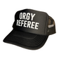Orgy Referee Trucker Hat Funny Trucker Hat Black