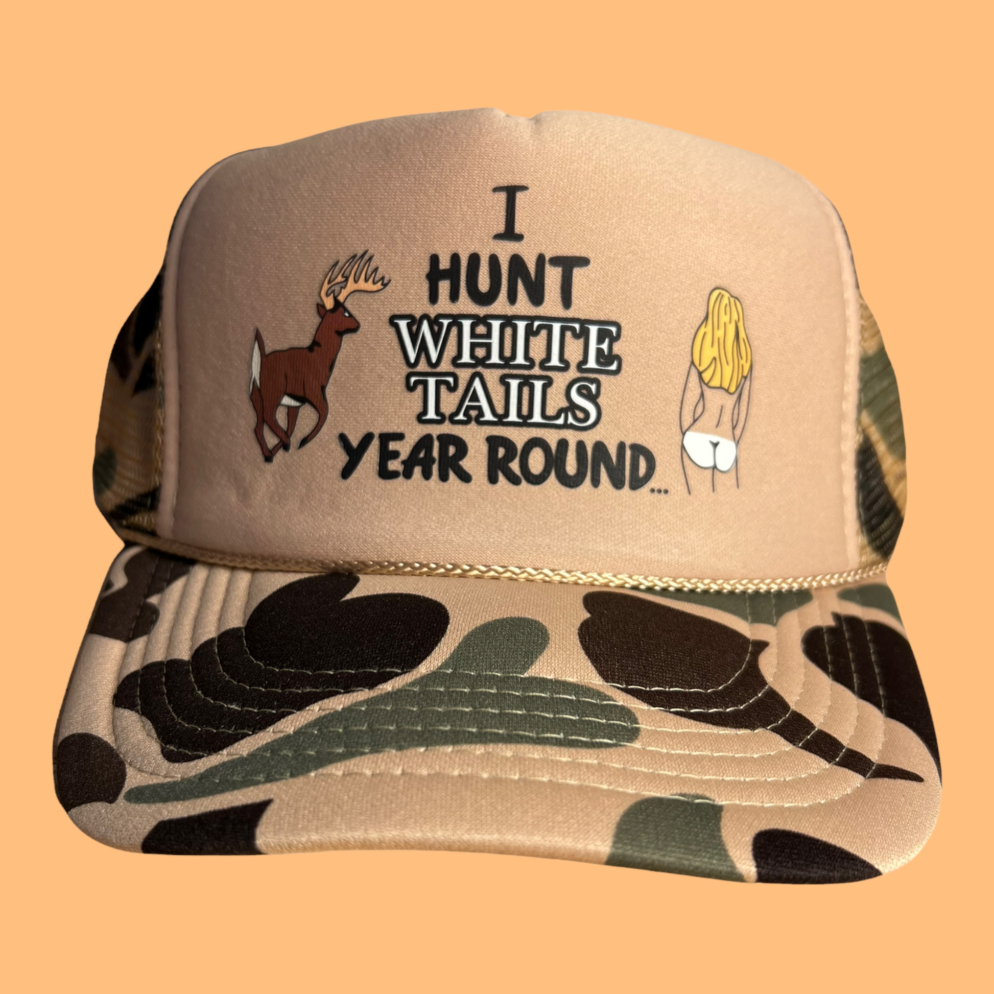 White hunting hat hotsell