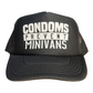 Condoms Prevent Minivans Trucker Hat Funny Trucker Hat Black