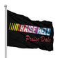 Raise Hell Praise Dale Flag 3x5 Wall Decor Banner Nascar Dale Earnhardt Flag